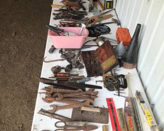Tools - still setting out more