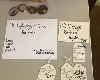 House being remodeled, so several items for sale when remodeling is done. Buy now, pick up later