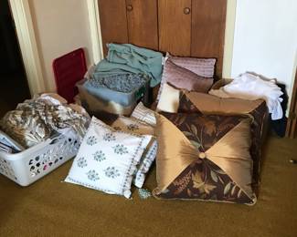 Lots of pillows