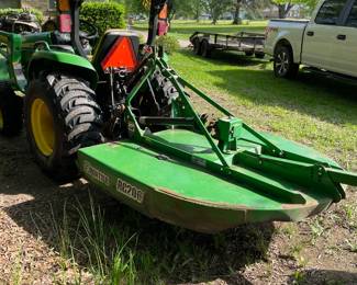 John Deere comes with Frontier RC 206 brush cutter(4wheel drive)
