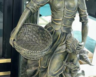 Yard statue
