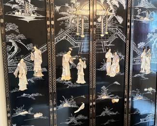 Chinese Mother of Pearl wall panels
