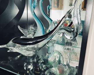 Hand blown glass