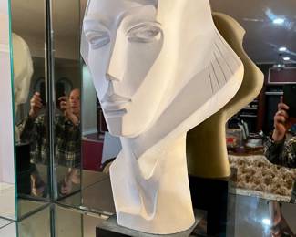 Bust of woman