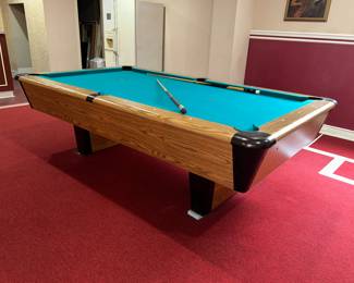 Vintage Pool Table