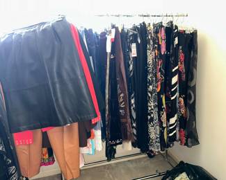 Just the beginning of the HUGE assortment of clothing