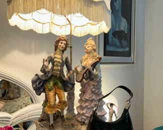 Capodimonte Italian lamp