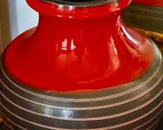 Vase Flower Vase Cosmos Lava 70s Pottery Era Pottery 70s Space Age Germany