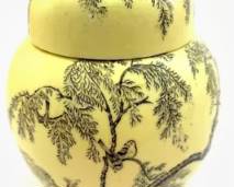 Mason’s antique ironstone Japanese tea caddy circa 1890