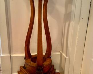 A most fabulous 1860s French plant stand in cherry with ormolu mounts