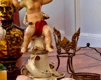 Florence 1880-90 Putti candelabras