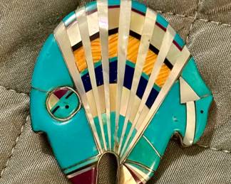 Large Zuni pendant