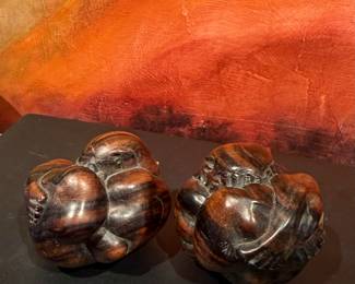 Antique weeping Buddha statues in Rosewood