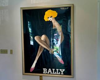 This old Bally poster is amazing!