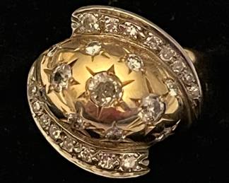 Gorgeous antique Art Deco Diamond ring