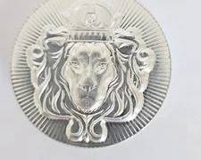 Scottsdale Mint 100 Gram (3.2 Ounce) .999 Fine Silver Lion Stacker Gem