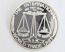 Vintage 1 Ounce .999 Fine Silver Round