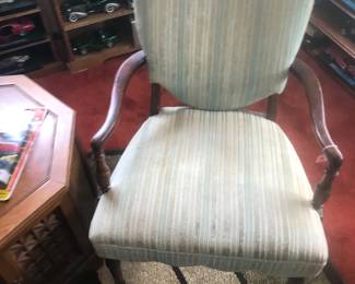 Wood arm chair!