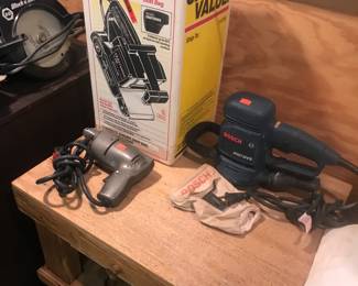 Every use imaginable! Sanders of various sizes!