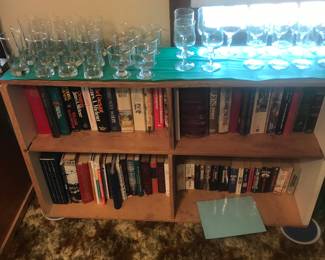 Holiday glassware and even more books!