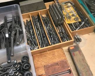Drills and bits!