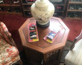 End table and lamp!