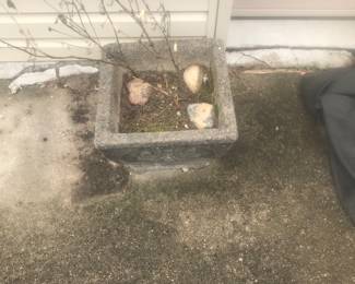 Concrete planter!