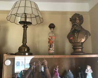 Avon statues among others!