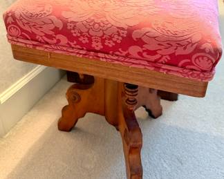 MCM 3-legged vanity stool
