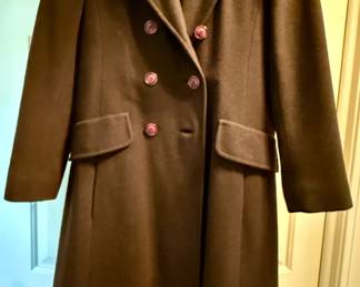 Denise Originals cashmere peacoat