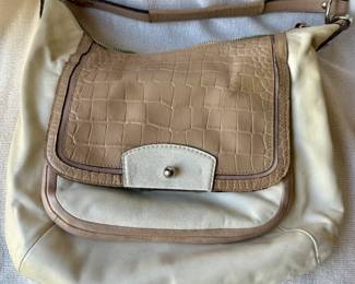 Coach leather handbag