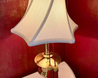 Brass table lamps