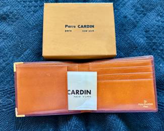 Pierre Cardin leather wallet (new)