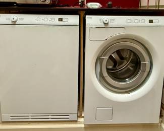 Asko washer and dryer