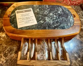 Hampton Forge 7-piece cheese serving set