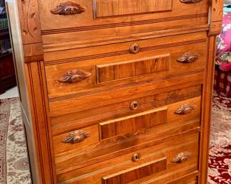 MCM walnut dresser