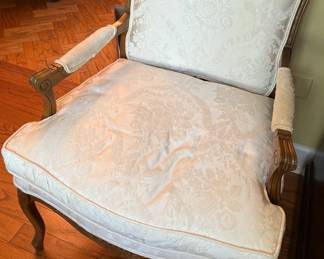 Victorian style armchair (1 of 4)