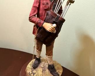 Angela Tripi golfer figurine