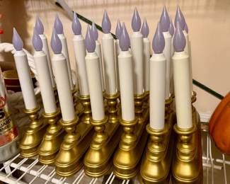 Battery operated window candles