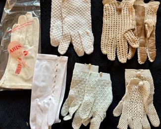 Vintage gloves