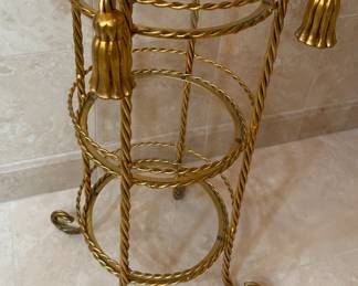 Round glass shelves