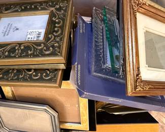 Assorted picture frames