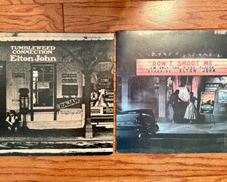 Elton John LPs