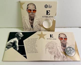 Elton John Silver Music Legends