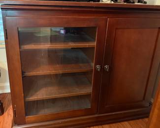 Glass Door Storage Cabinet