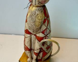 Jim Shore "Abraham" aka "Orange Star Cat" Figurine