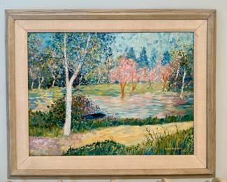 Framed Sue Franklin Artwork