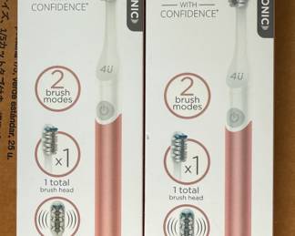 Soniclean 4U Electric Toothbrushes (New)