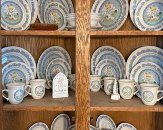 Precious Moments "Make a Joyful Noise" Dinnerware (with COA)