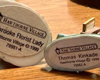 Thomas Kinkade Hawthorne Village Figurines